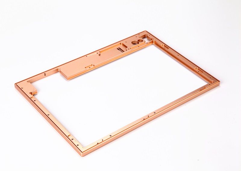 High precision aluminum frame for notebook