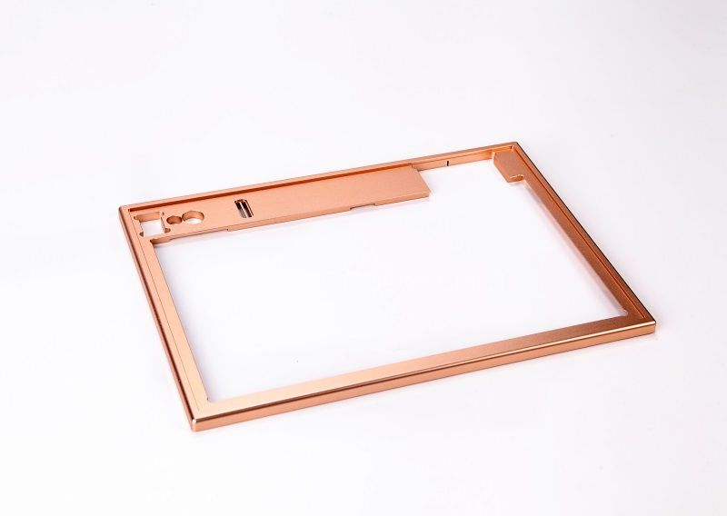 High precision aluminum frame for notebook