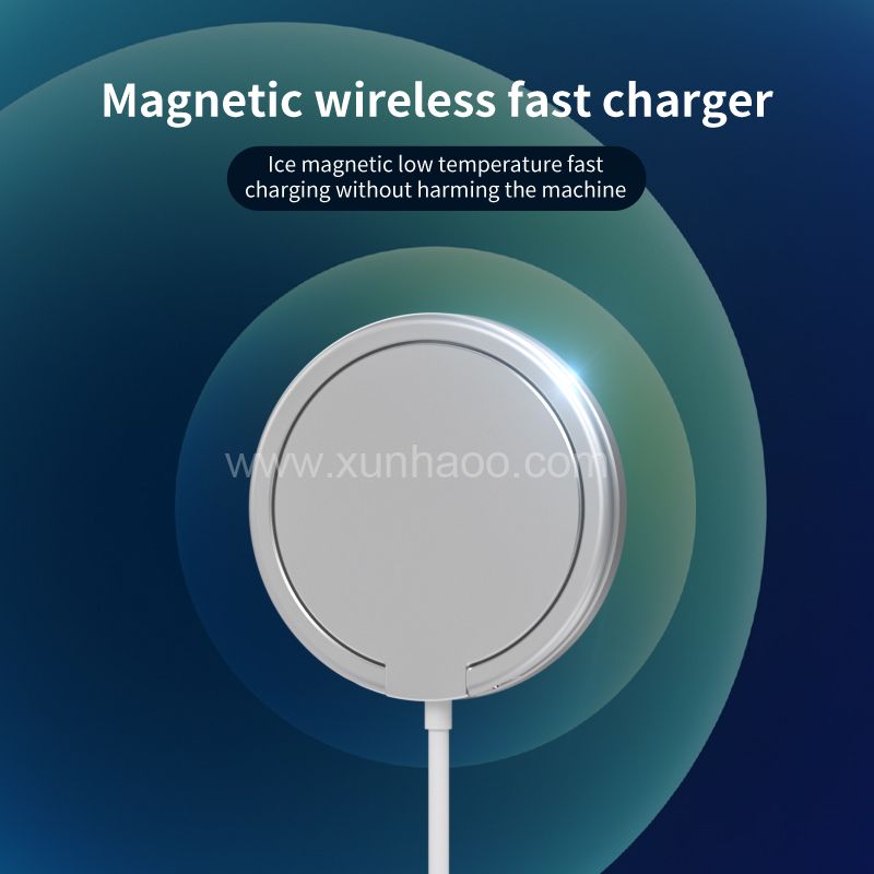 fMagsafe wireless charger with mobile phone holder function