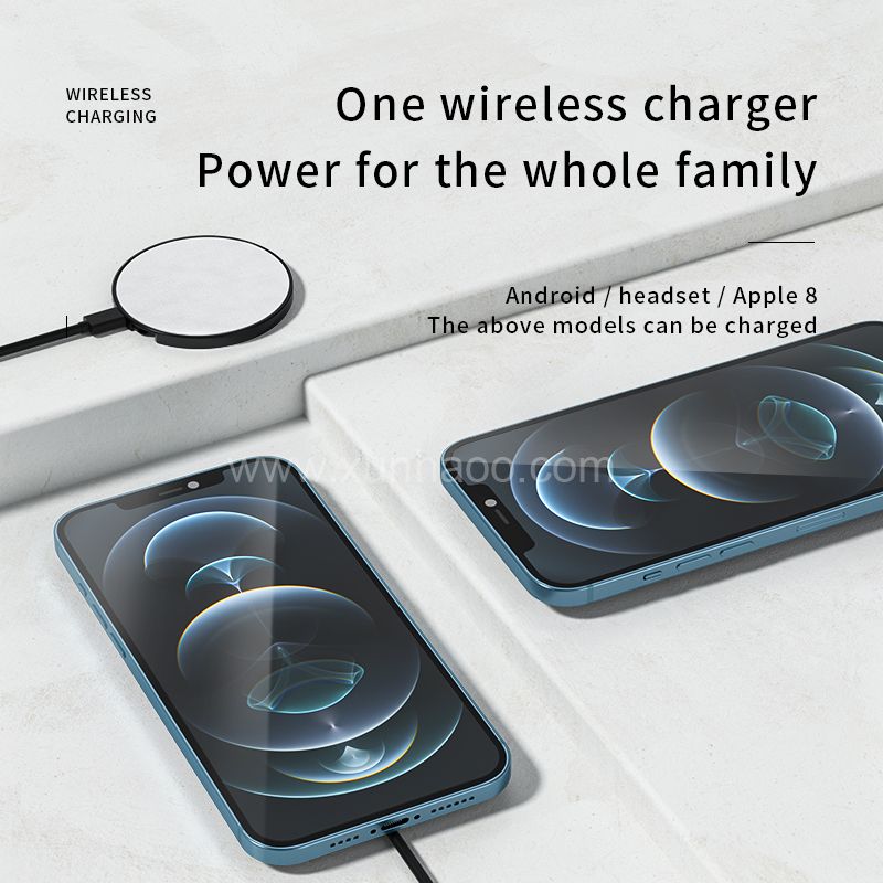 Magsafe wireless charger with mobile phone holder function