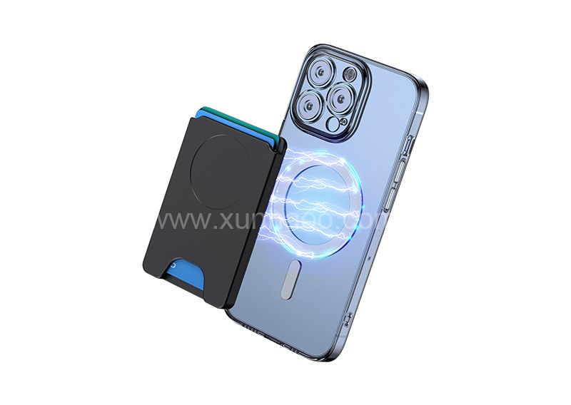 Magnetic Wallet Compatible with Magsafe Wallet for iPhone 14/13/12 Series Magnetic Card Wallet Holder with MagSafe【Wallet Only】 Works for Pop Socket Grip