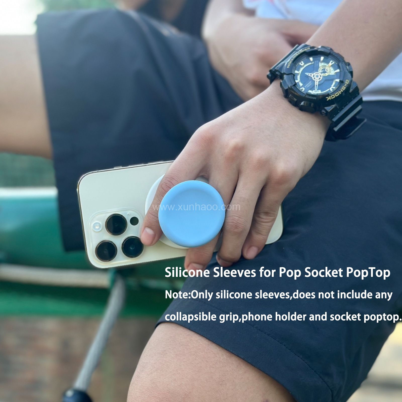 Soft Silicone Cover for Socket PopTop (Silicone Sleeves Only), Socket PopTop Silicone Sleeves for Pop Socket Phone Grips, Swappable Top Silicone Sleeves for Pop Socket Phone Wallet