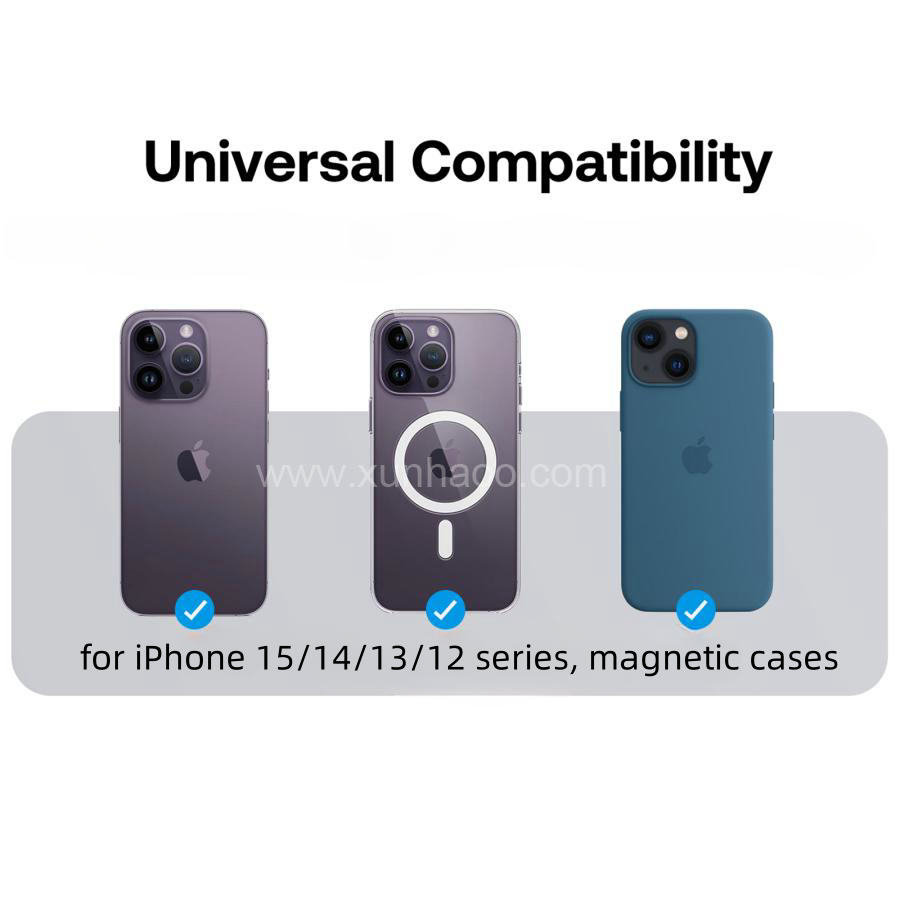 Magnetic Phone Ring Holder for Mag Safe, Magnetic Phone Grip for iPhone 15/15 Pro/15 Pro Max/15 Plus/14/14 Pro/14 Pro Max/14 Plus/13/13 Pro/13 Mini/13 Pro Max/12/12 Pro/12 Mini/12 Pro Max